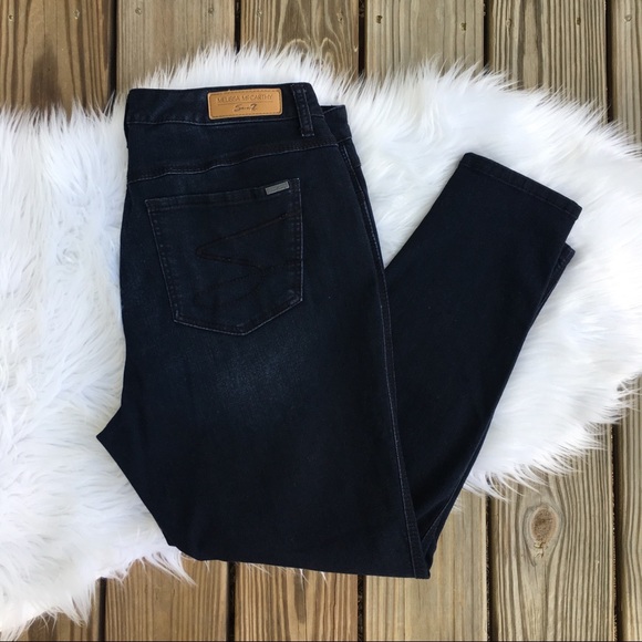 Melissa McCarthy Seven7 Denim - Melissa McCarthy Seven7 Skinny Dark Wash Jeans